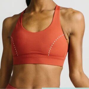 Zyia Burnt Leopard Light n Tight Bra (L)
